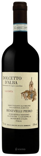 Benevelli Dolcetto d'Alba La Costa