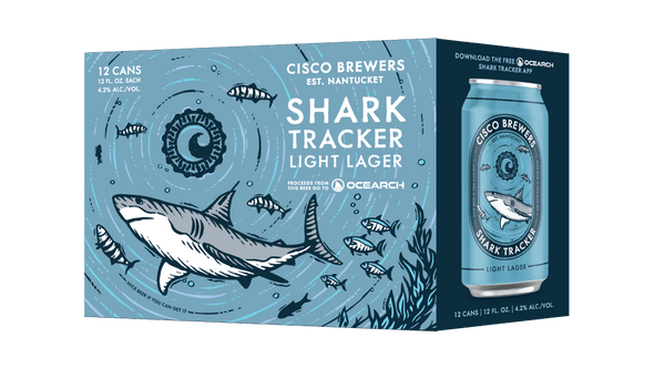 Cisco Shark Tracker Light Lager 12pk Cans