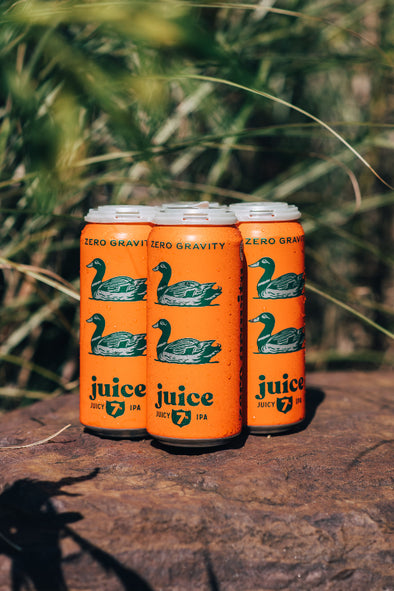 Zero Gravity Duck Duck Juice IPA 16oz 4pk Cans