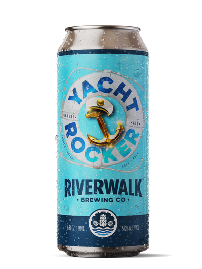 Riverwalk Brewing 'Yacht Rocker' Hoppy Wheat Ale 16oz 4pk Cans