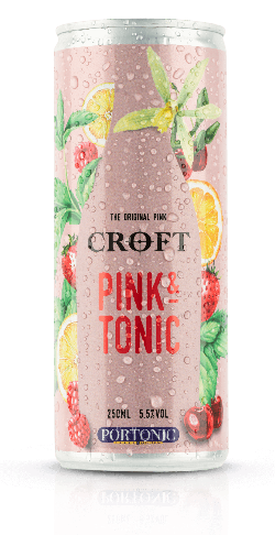 Croft Pink & Tonic 250ml Can