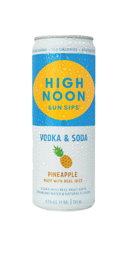 High Noon Pineapple 4-Pack