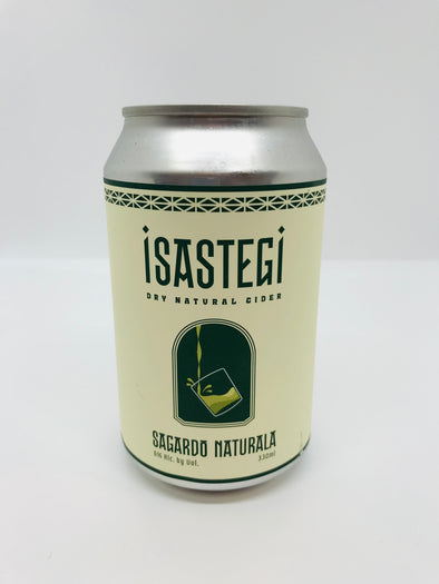 Isastegi Sagardo Naturala Cider 330ml Can