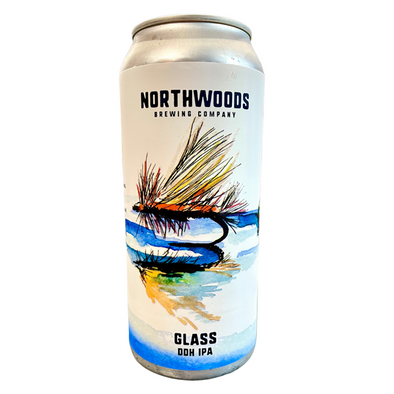 Northwoods Brewing Co. Glass DDH IPA 16oz 4pk Cans