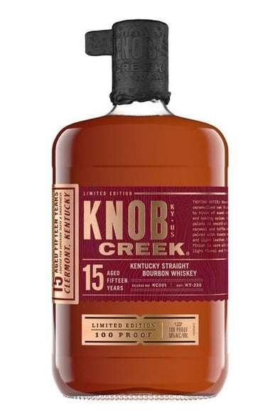 Knob Creek Limited Edition 15 Year Bourbon