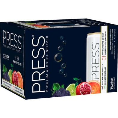 Press Seltzer Variety 12-Pack 12 oz. Cans
