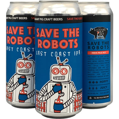 Radiant Pig Save the Robots IPA 4-Pack