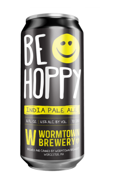Wormtown Be Hoppy IPA 4-Pack 16oz Cans